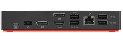 Lenovo 40AS0090EU laptop dock/port replicator Wired USB 3.2 Gen 1 (3.1 Gen 1) Type-C Black