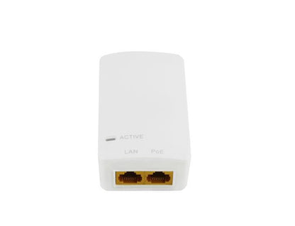 Microconnect MC-POEINJ-EU PoE adapter 10 Gigabit Ethernet 48 V