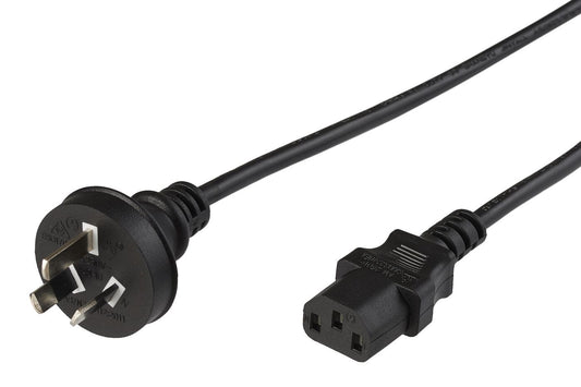 Microconnect PE010418AUSTRALIA power cable Black 1.8 m Power plug type I C13 coupler