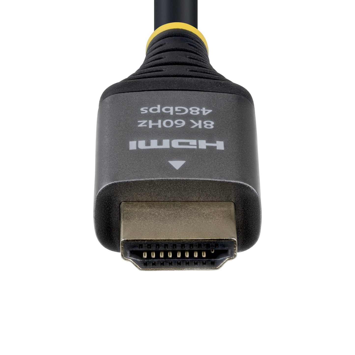 StarTech.com 1ft (30cm) Certified Ultra High Speed HDMI Cable, 8K 60Hz/4K 120Hz, HDMI 2.1 Cable with HDR10+ / eARC, 48Gbps, 8K HDMI Cord for Monitor/TV/Display, Flexible TPE Jacket