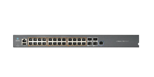 Cambium Networks EX2028-P network switch, Managed, 24-port, Power over Ethernet (PoE), grey