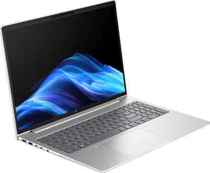 HP EliteBook 6 G1iR Intel Core 5 120U Laptop 40.6 cm (16") WUXGA 16 GB DDR5-SDRAM 512 GB SSD Wi-Fi 6E (802.11ax) Windows 11 Pro Silver