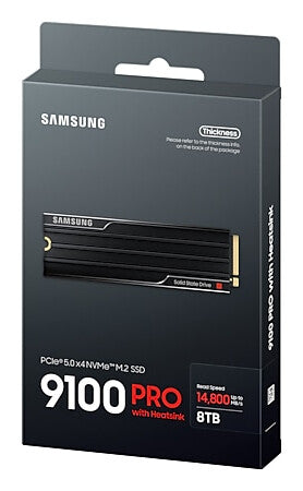 Samsung 9100 PRO 8 TB M.2 PCI Express 5.0 NVMe V-NAND TLC