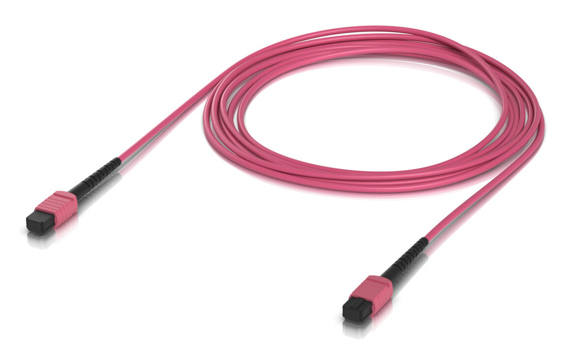 Ubiquiti UACC-OFC-MA-MPMP-3M-10 InfiniBand/fibre optic cable MPO/UPC Rose