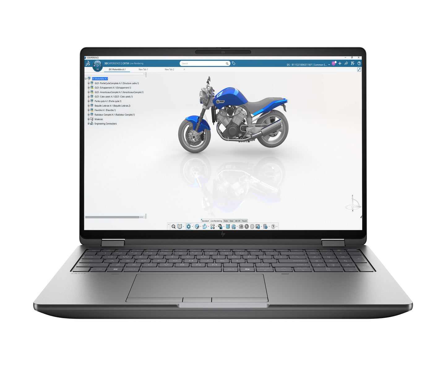 HP ZBook Fury G1i Data Science Intel Core Ultra 9 285HX Mobile workstation 40.6 cm (16") WUXGA 64 GB DDR5-SDRAM 1 TB SSD NVIDIA RTX PRO 3000 Blackwell Wi-Fi 7 (802.11be) Windows 11 Pro AI Workstation, AI PC Silver