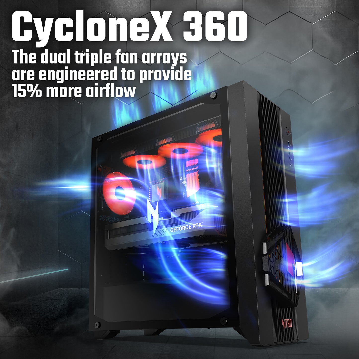 Acer NITRO 70 N70X3D-100_B850 Gaming Desktop Computer