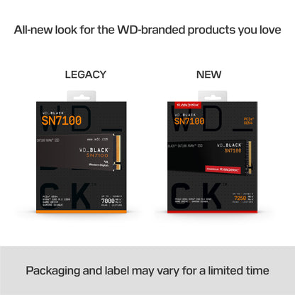 Western Digital Black WD_BLACK™ SN7100 NVMe™ SSD POWERED BY SANDISK 1 TB