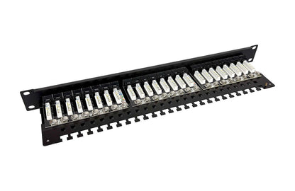 Lanview LVR-CAT6A-UTP-LSA computer case Black