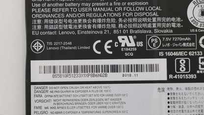 Lenovo 5B10R51233 laptop spare part Battery