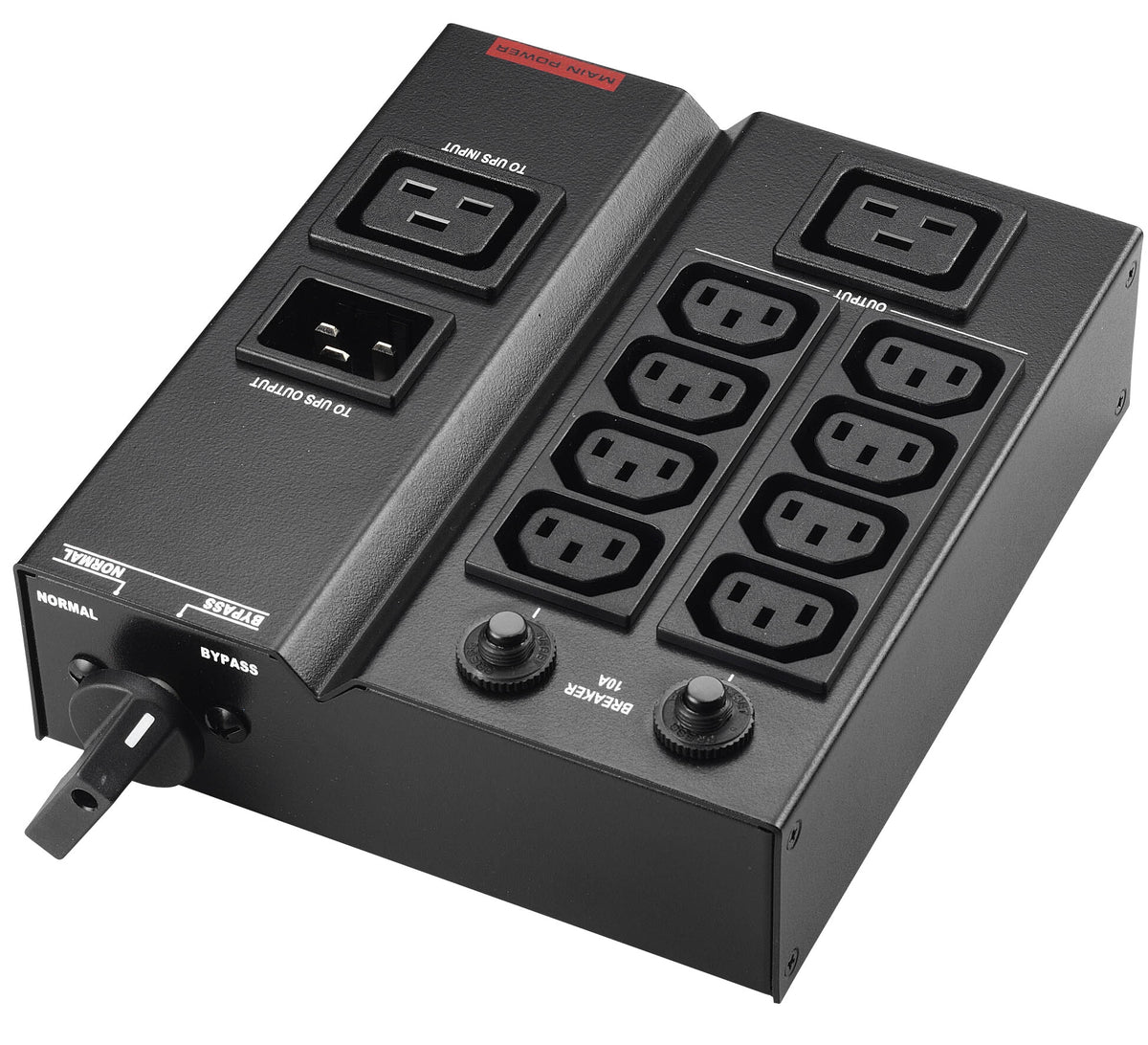 PowerWalker MBS/PDU IEC 1-3kVA power distribution unit (PDU) 9 AC outlet(s) Black