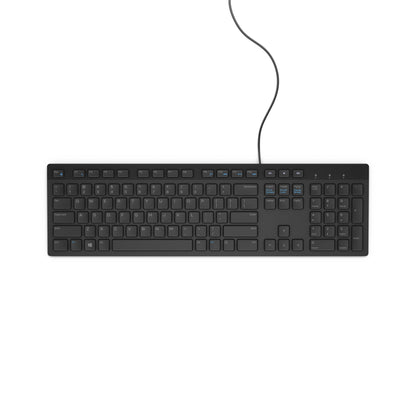 DELL KB216 keyboard Universal USB QWERTY UK International Black