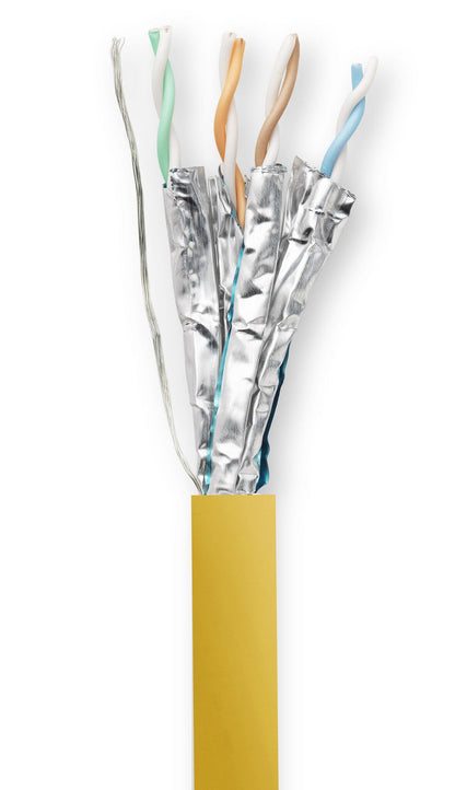 Vivolink PROCAT40 networking cable Yellow 40 m Cat6a F/FTP (FFTP)