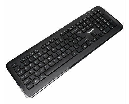 Targus AKM610UK keyboard Mouse included Universal RF Wireless QWERTY English Black