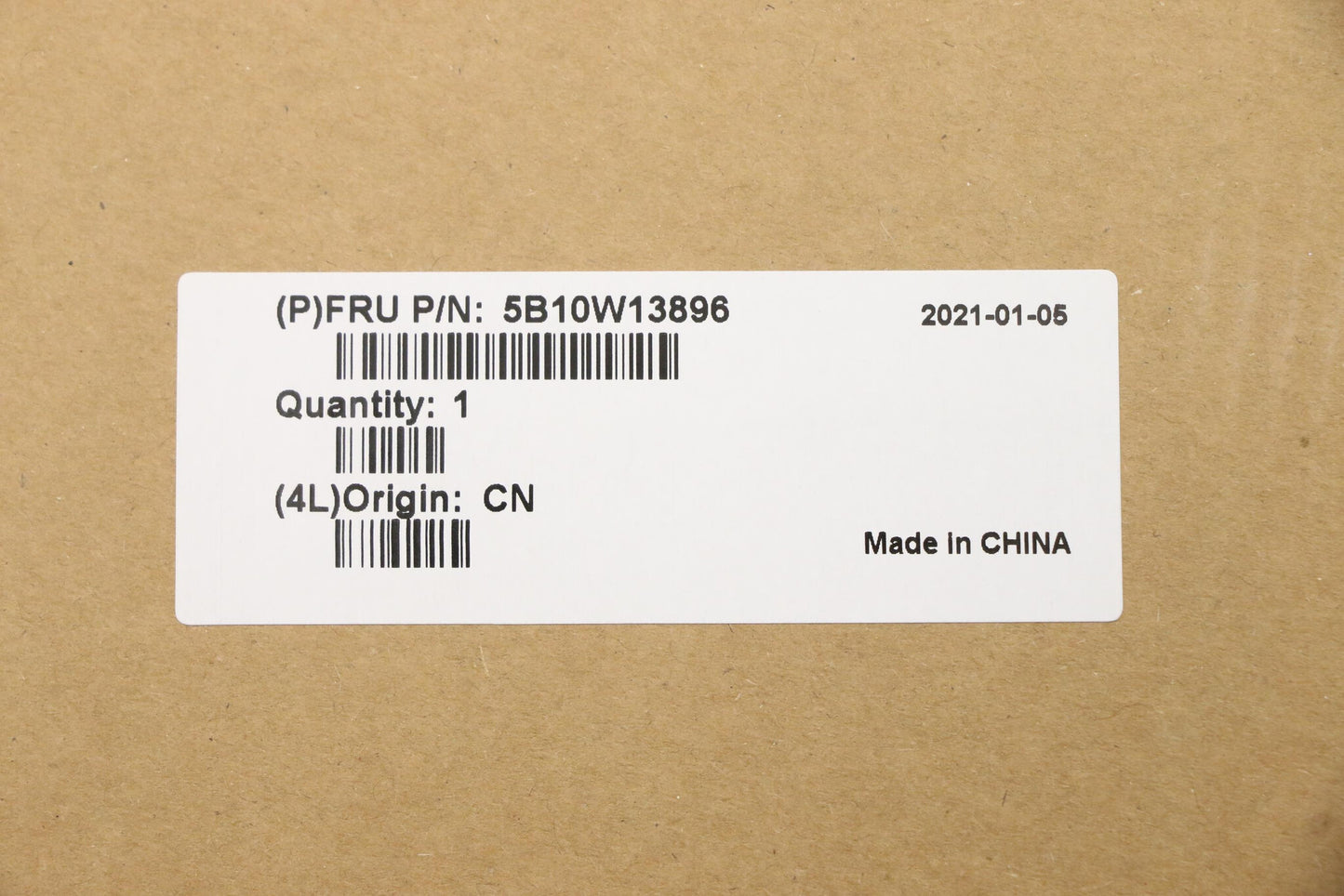 Lenovo 5B10W13896 laptop spare part Battery