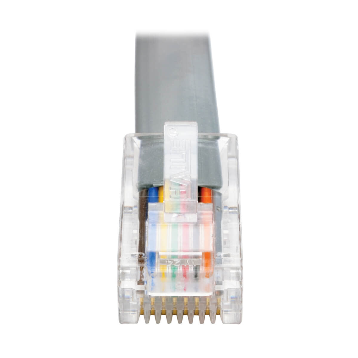 Tripp Lite U209-006-RJ45-X USB-A to RJ45 Serial Rollover Cable (M/M) - Cisco Compatible, 250 Kbps, 6 ft. (1.83 m), Gray