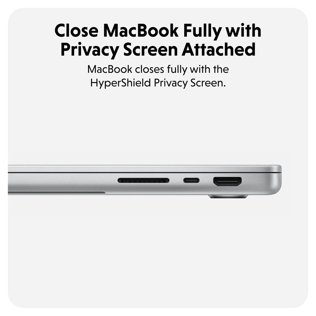HYPER HyperShield Magnetic Privacy 34.5 cm (13.6") Laptop Frameless display privacy filter 3H