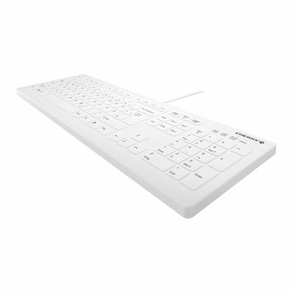 CHERRY AK-C8112 keyboard Medical USB QWERTY English White