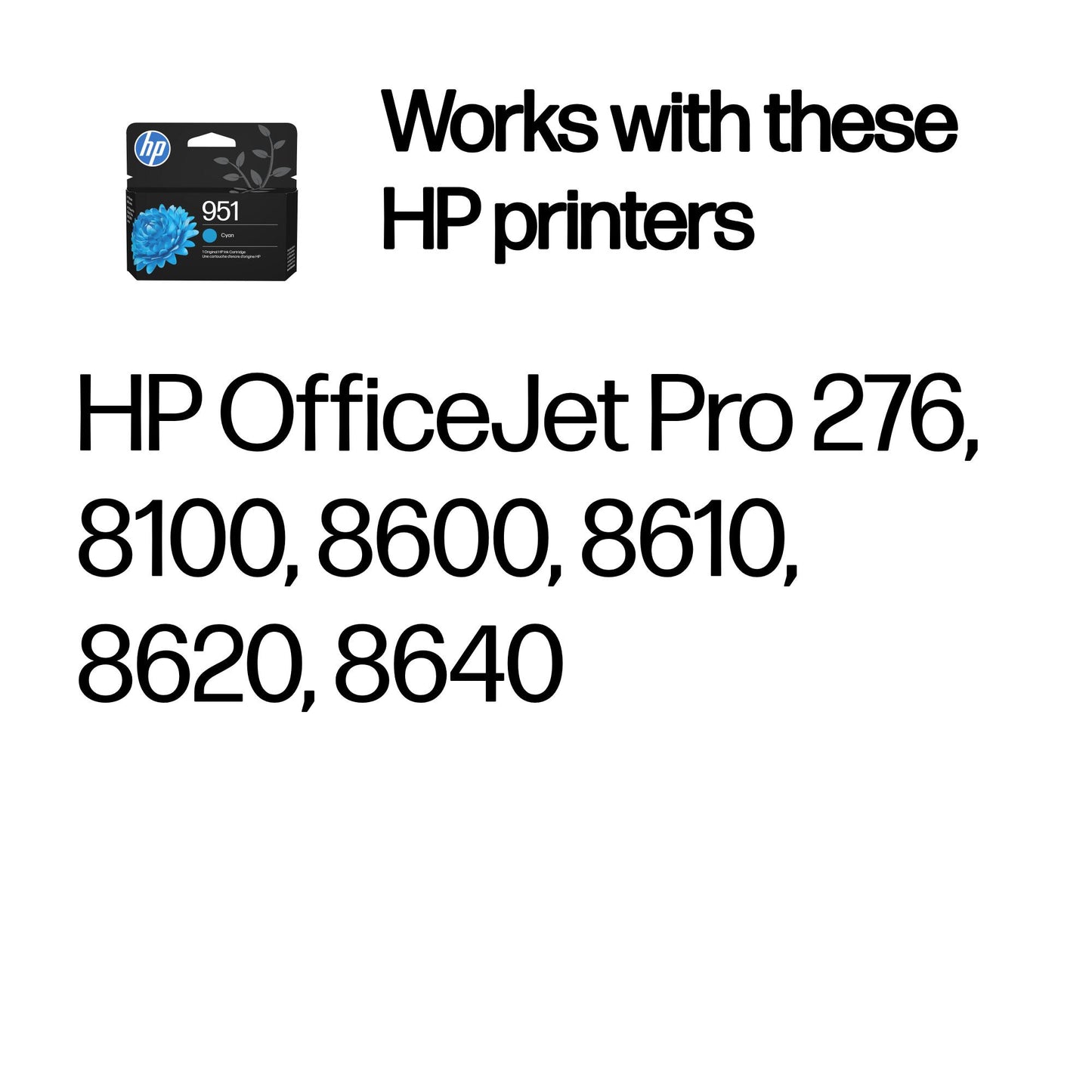 HP 951 Cyan Original Ink Cartridge