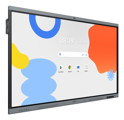 Samsung LH86WAFPLGC interactive whiteboard 2.18 m (86") 3840 x 2160 pixels Touchscreen Black, Grey