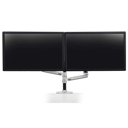 Ergotron LX Series Dual Stacking Arm 61 cm (24") Desk Silver