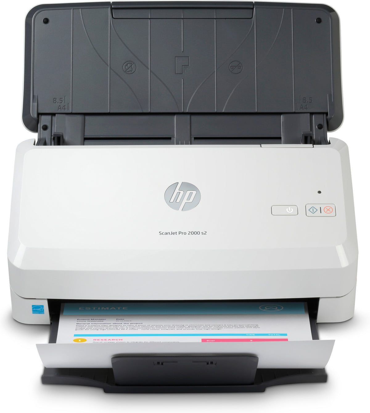 HP ScanJet Pro 2000 s2 Sheet-fed scanner 600 x 600 DPI A4 Black, White