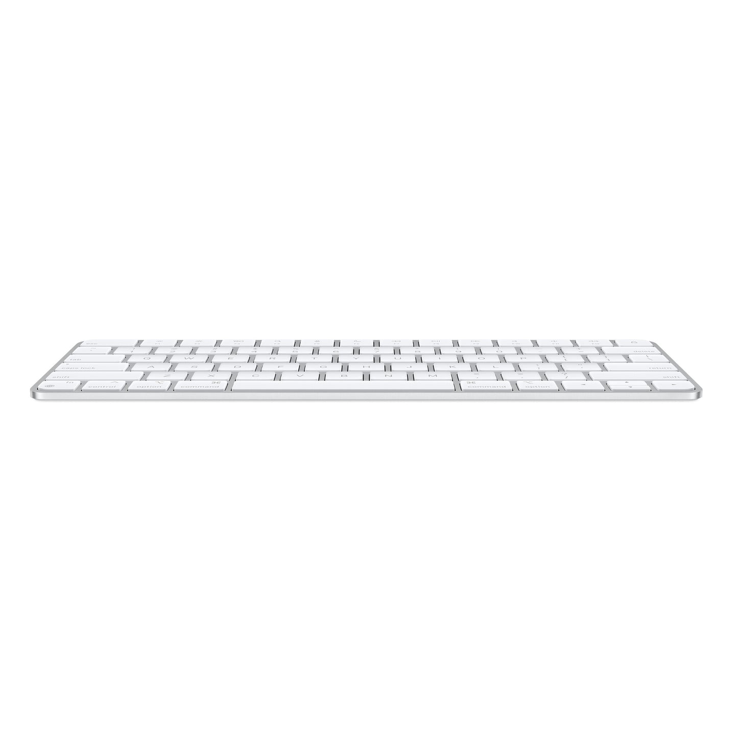 Apple Magic keyboard Universal USB + Bluetooth AZERTY French Aluminium, White