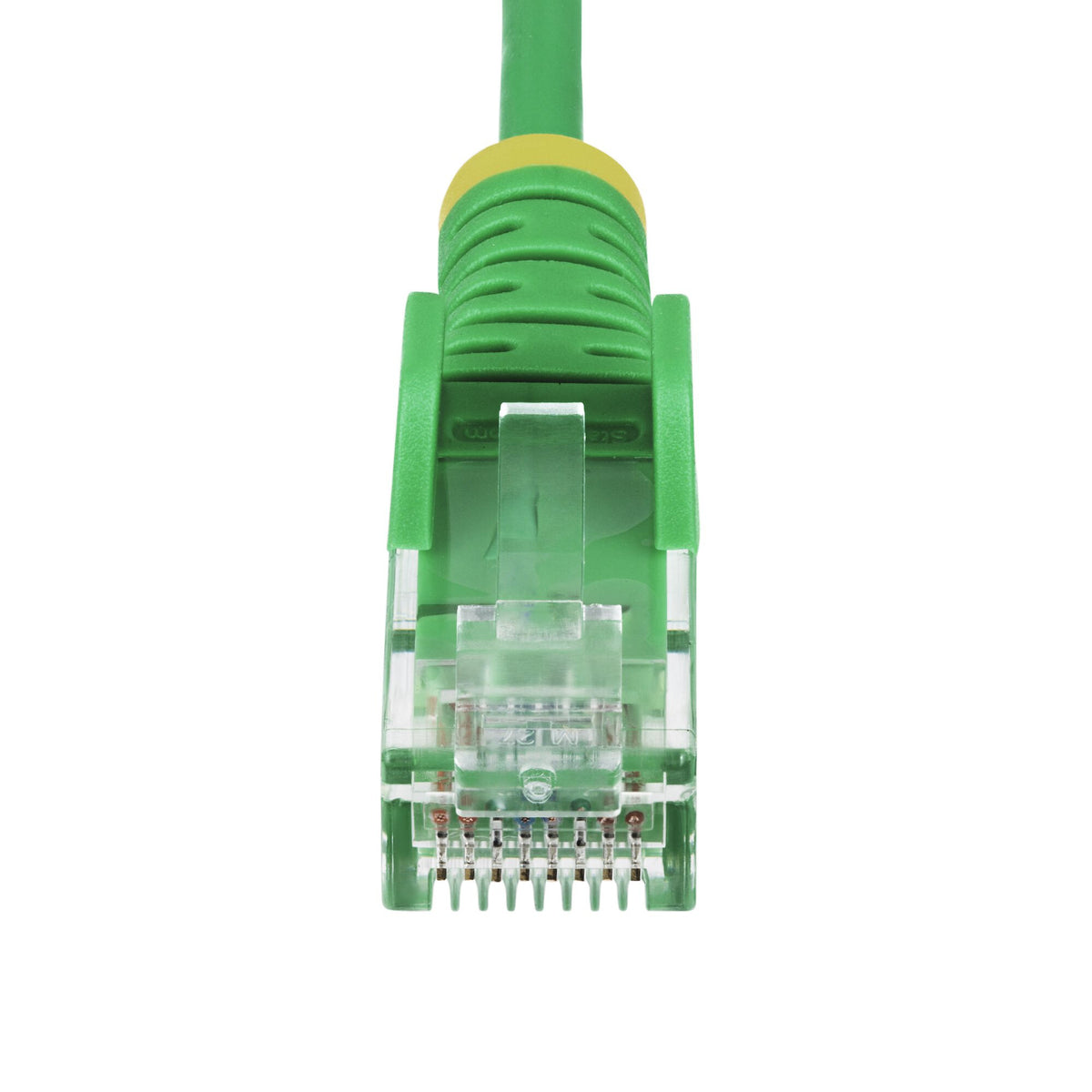 StarTech.com 5m Green Slim CAT6 Ethernet Cable, Snagless, 100W PoE, UTP, LSZH, 28AWG Pure Bare Copper Wire, Slim RJ45 Network Patch Cord w/Strain Reliefs, Individually Tested