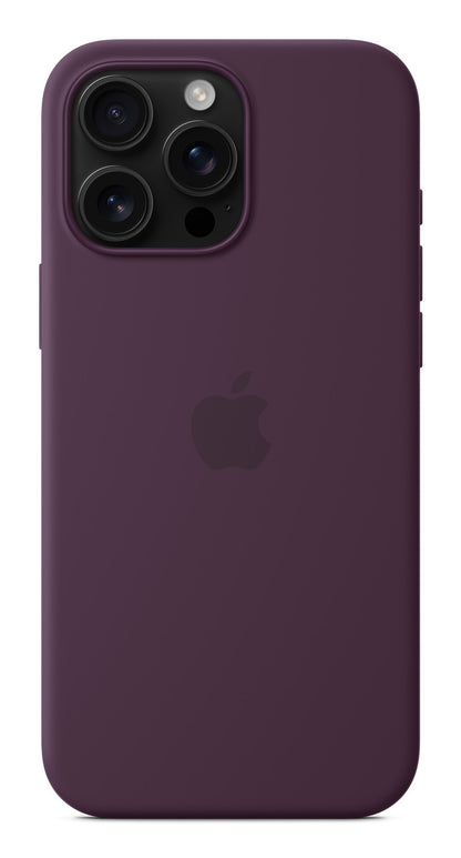 Apple iPhone 16 Pro Max Silicone Case with MagSafe - Plum