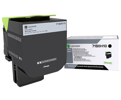 Lexmark 71B0H10 toner cartridge 1 pc(s) Original Black