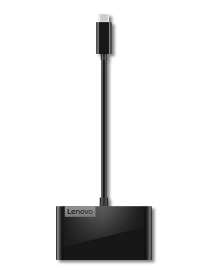 Lenovo GX91L84354 interface hub USB 3.2 Gen 1 (3.1 Gen 1) Type-C 625 Mbit/s Black