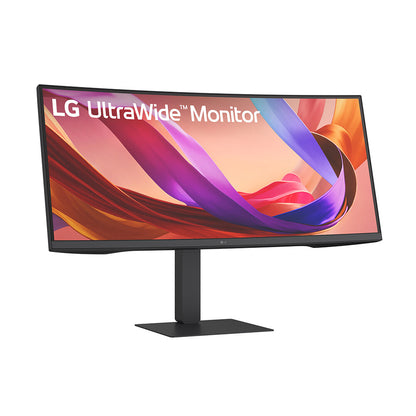 LG 34" IPS Ultrawide QHD Monitor computer monitor 86.4 cm (34") 3440 x 1440 pixels UltraWide Quad HD LCD Black
