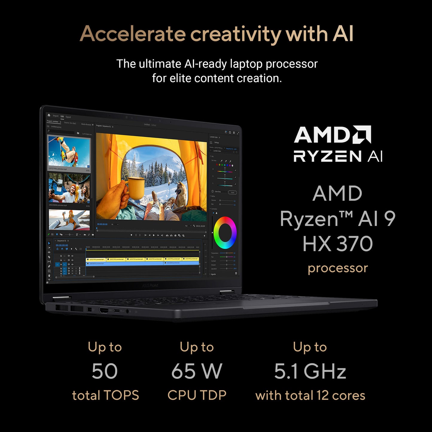 ASUS ProArt PX13 HN7306EA-LX036W Copilot+ PC AMD Ryzen™ AI Max+ 395 Hybrid (2-in-1) 33.8 cm (13.3") Touchscreen 3K 32 GB LPDDR5x-SDRAM 1 TB SSD Wi-Fi 7 (802.11be) Windows 11 Home Black