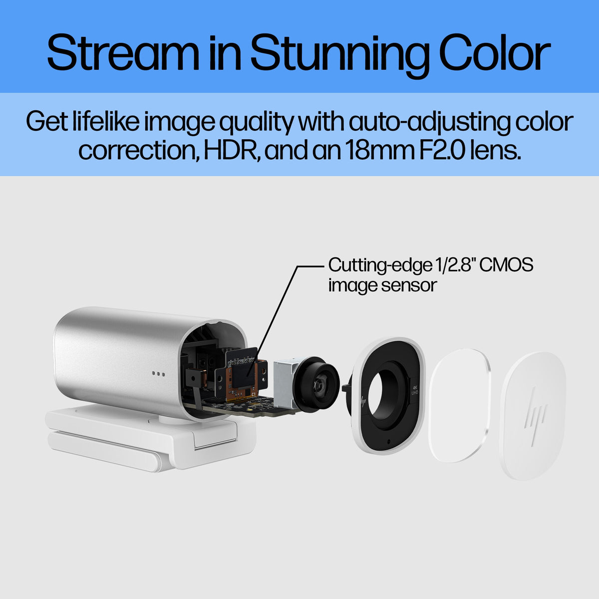 HP 960 4K Streaming Webcam