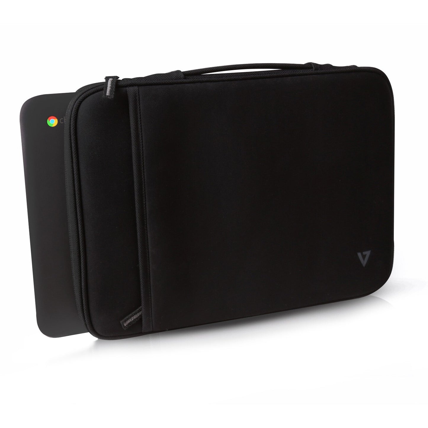 V7 J153400 33.8 cm (13.3") Sleeve case Black