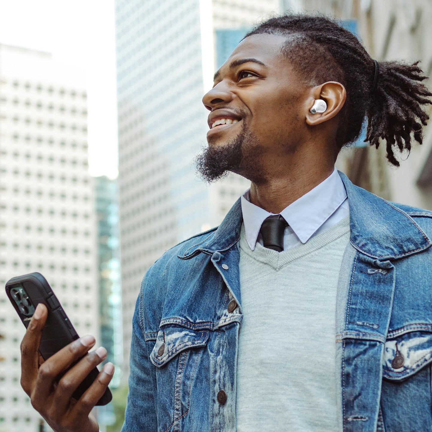 JVC Active Noise Cancelling TWS White