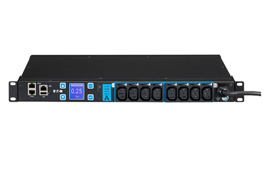 Eaton EMAH28 power distribution unit (PDU) 8 AC outlet(s) 1U Black