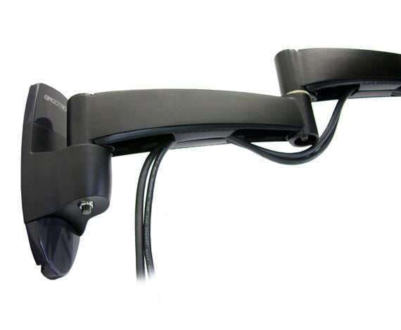 Ergotron 200 Series Combo Arm monitor mount / stand 61 cm (24") Wall Black