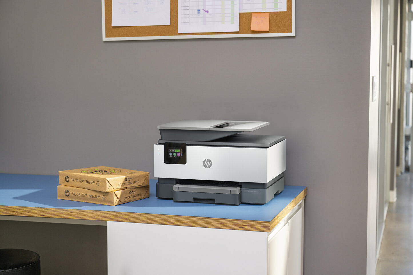 HP OfficeJet Pro 9120b Wireless All-in-One Color Printer, Two-sided printing; Copier, Scanner