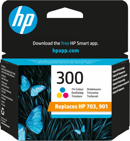 HP 300 Tri-color Original Ink Cartridge