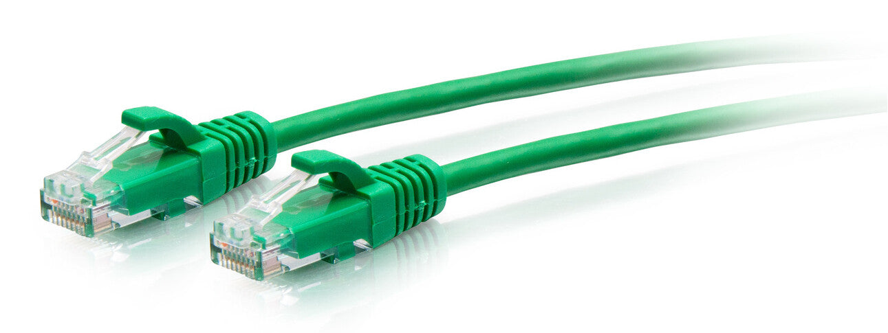 C2G 25ft (7.6m) Cat6a Snagless Unshielded (UTP) Slim Ethernet Patch Cable - Green