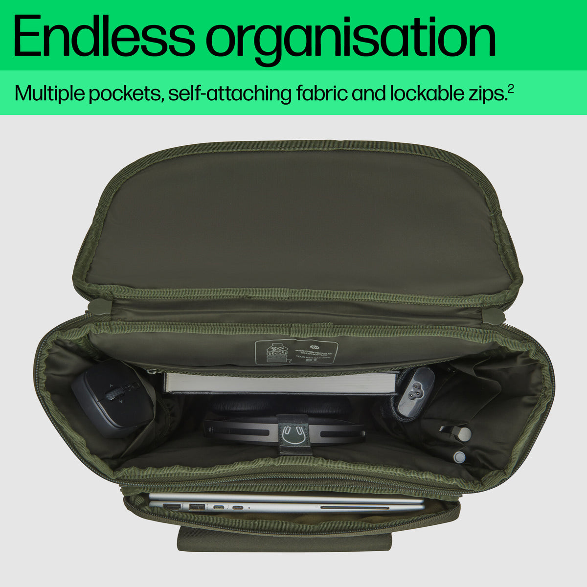 HP 15.6-inch Modular Laptop Backpack