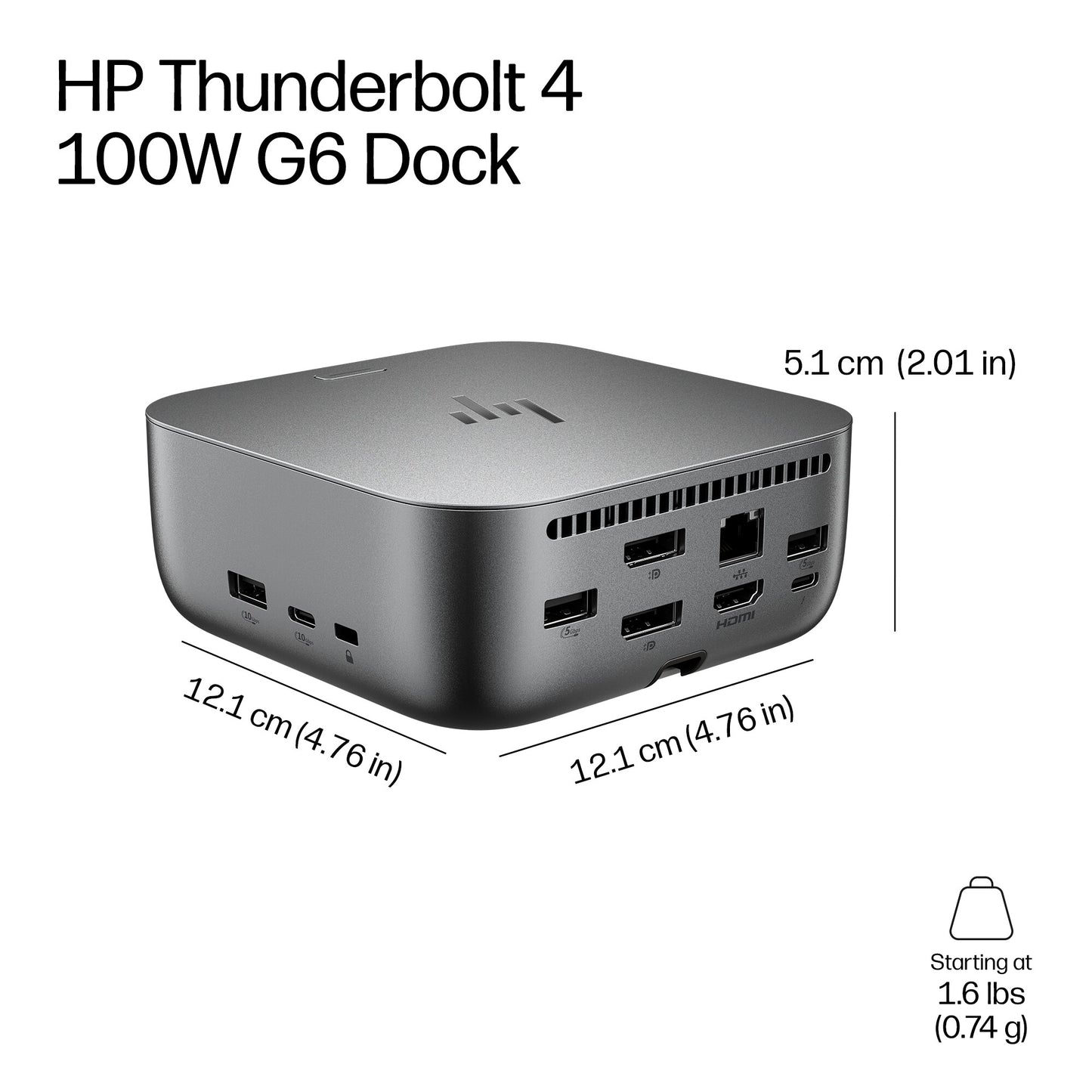 HP Thunderbolt 4 100W G6 Dock