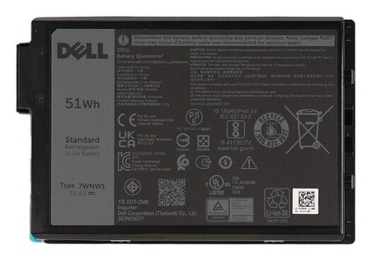 DELL Battery 5420 Rugged 3 Cell 51 Whr