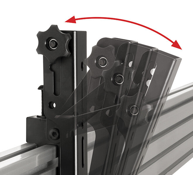 B-Tech SYSTEM X - VESA 200 Flat Screen Interface Arms with Tilt for BT8390 (Pair)
