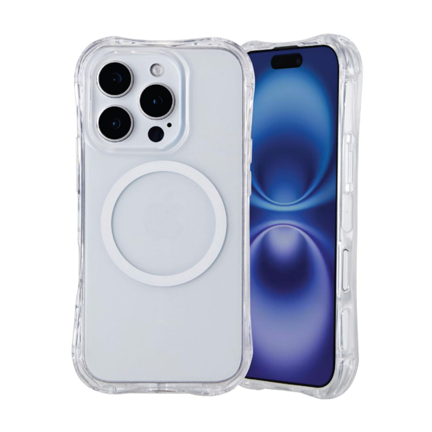eSTUFF INFINITE (GRS) PORTO iPhone 12 Pro - iPhone 16 Pro Clear Magnetic Cover mobile phone case Transparent