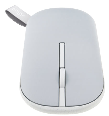 ASUS Marshmallow MD100 mouse Office Ambidextrous RF Wireless + Bluetooth Optical 1600 DPI