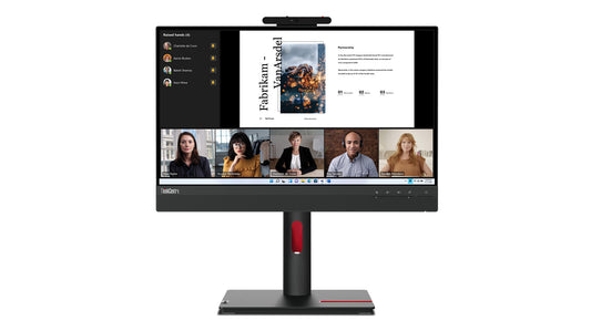 Lenovo ThinkCentre Tiny-In-One 22 Gen 5 LED display 54.6 cm (21.5") 1920 x 1080 pixels Full HD Black