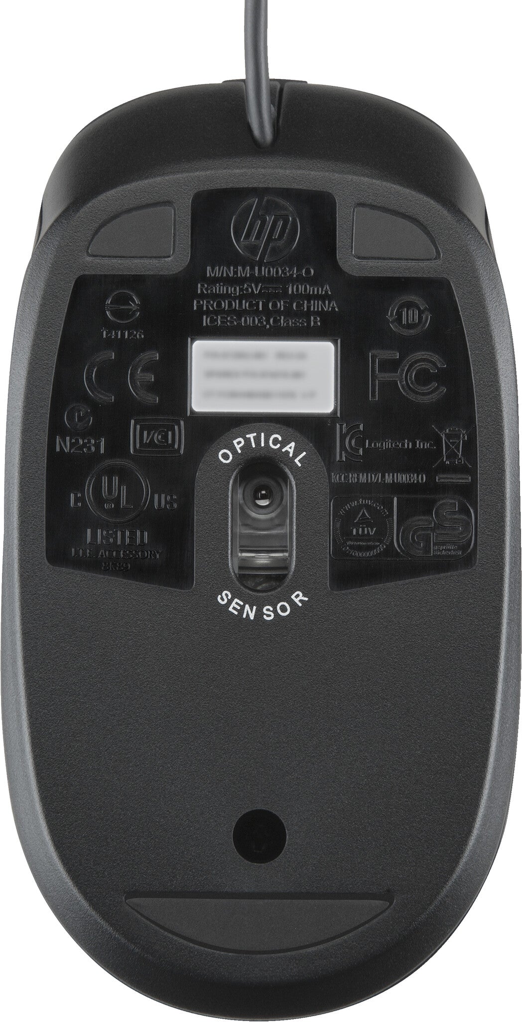 HP USB Optical 2.9M Mouse