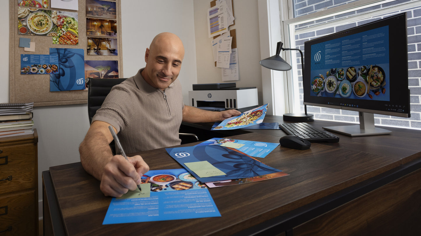 HP Smart Tank 7605 Wireless All-in-One Color Printer, Two-sided printing; Copier, Scanner