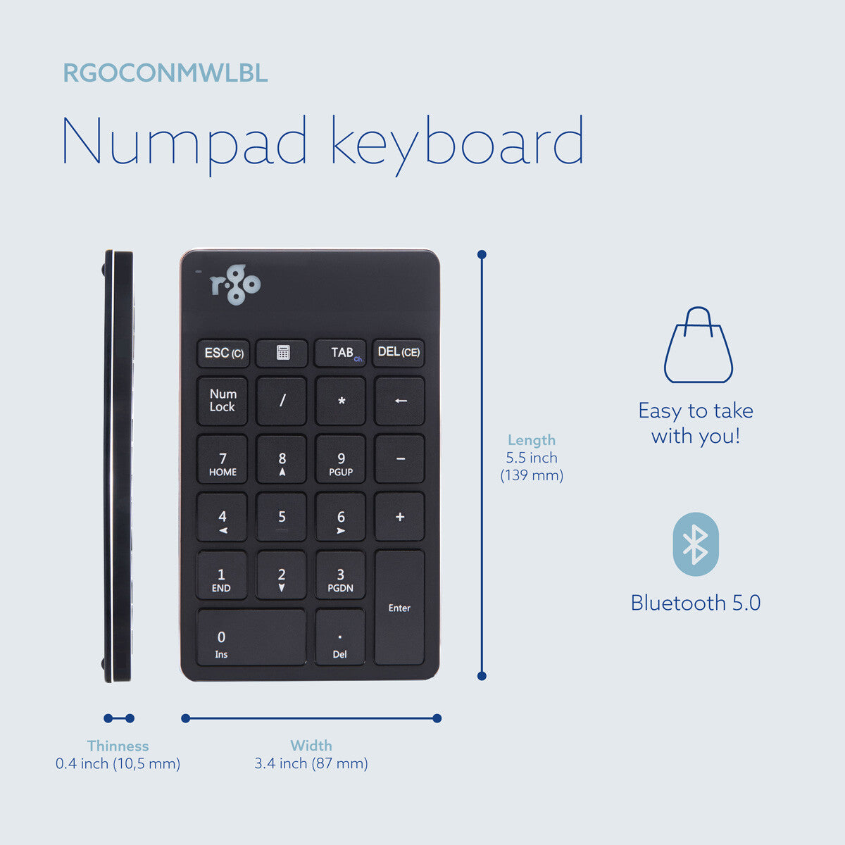 Numeric Keypad Software Gui Example R-Go Tools Numeric keypad R-Go Numpad Break, ergonomic numeric keypad ...